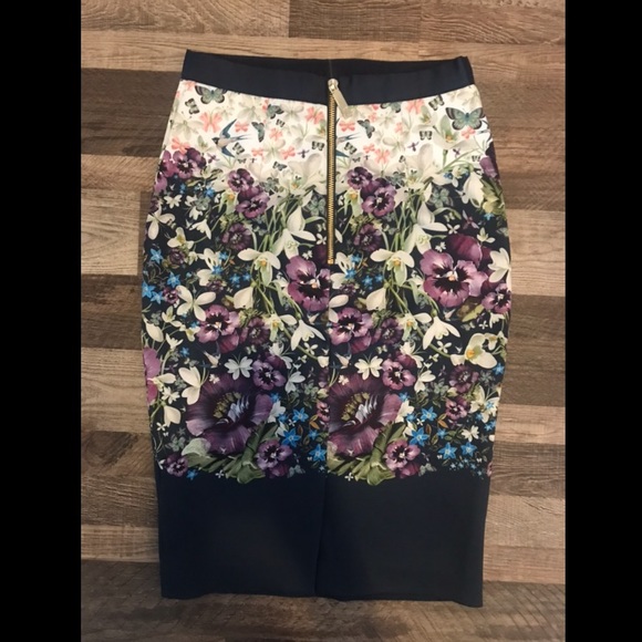 Ted Baker Entangled Enchantment Floral Skirt - Picture 2 of 4